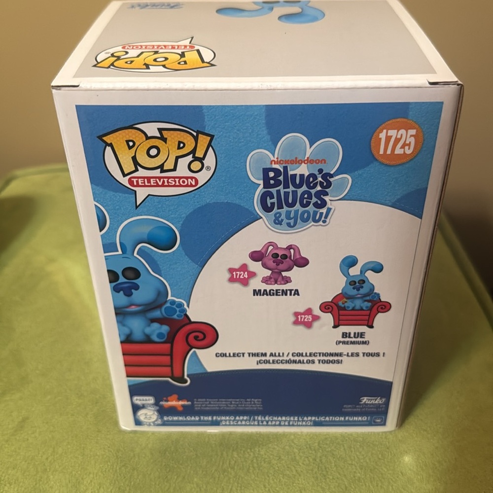 Funko Pop! Blues Clues Premium Blue In The Thinking Chair - Picture 5 of 8